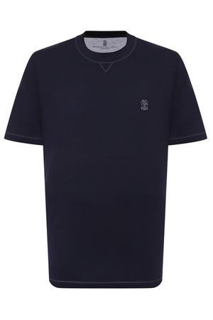 Хлопковая футболка Brunello Cucinelli