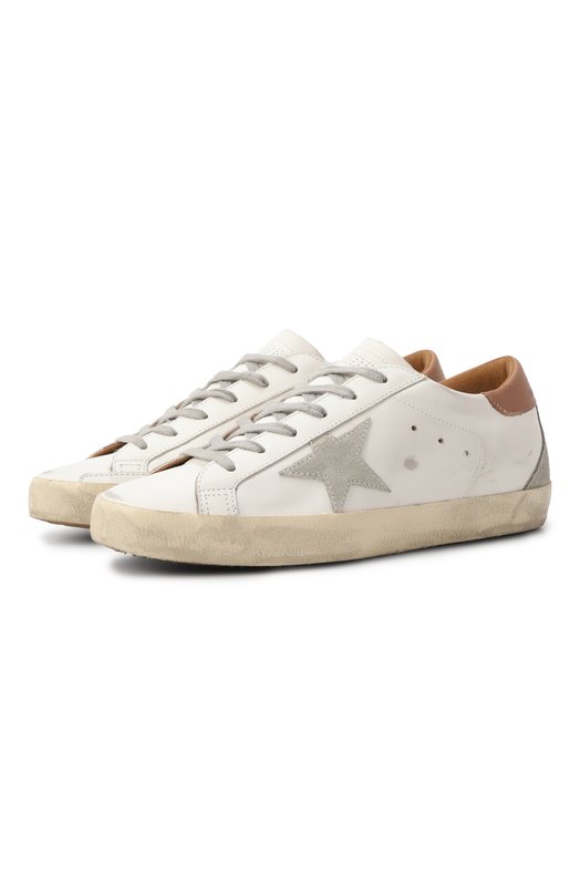 Где купить Кожаные кеды Super-Star Golden Goose Deluxe Brand Golden Goose Deluxe Brand