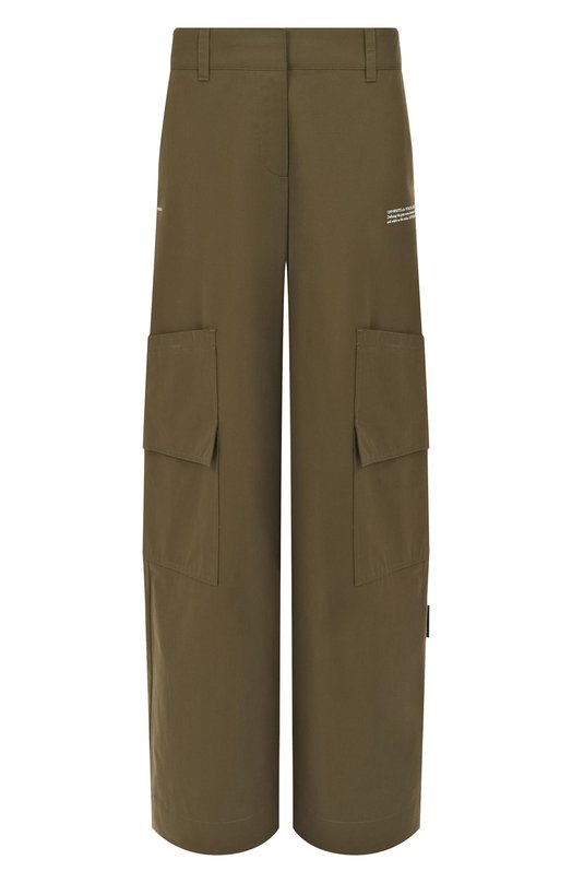 Где купить Брюки-карго из вискозы Off-White Off-White