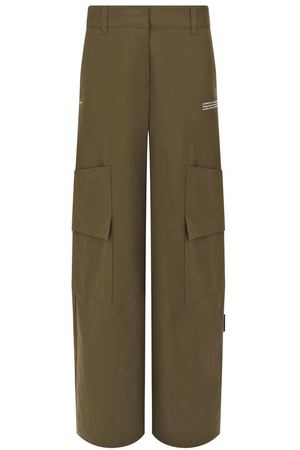 Брюки-карго из вискозы Off-White