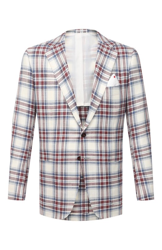 Где купить Однобортный пиджак Kiton Kiton