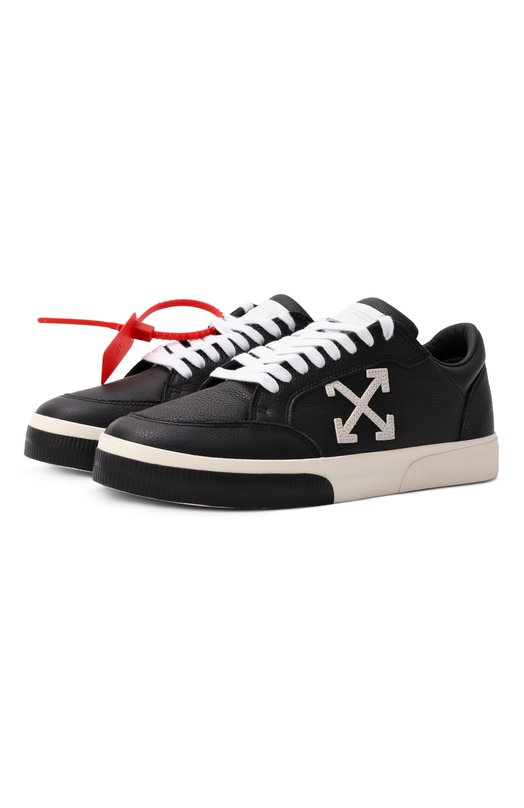 Где купить Кожаные кеды New Low Vulcanized Off-White Off-White