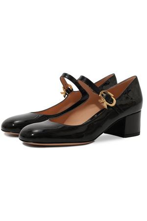 Лакированные туфли Mary Ribbon 45 Gianvito Rossi