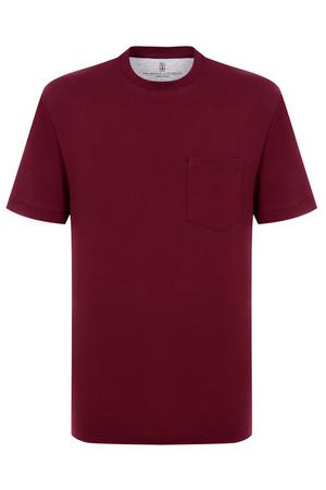 Хлопковая футболка Brunello Cucinelli