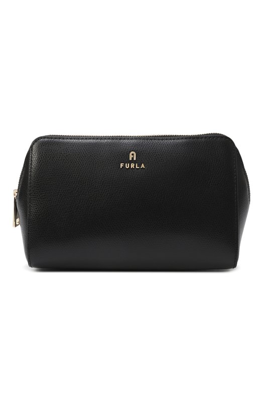 Где купить Кожаная косметичка Furla Camelia Furla Furla