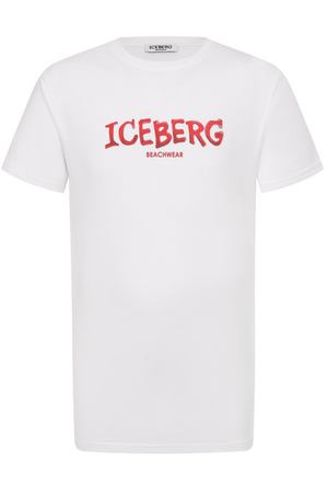 Хлопковая футболка Iceberg