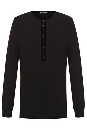 Лонгслив-хенли из вискозы Tom Ford