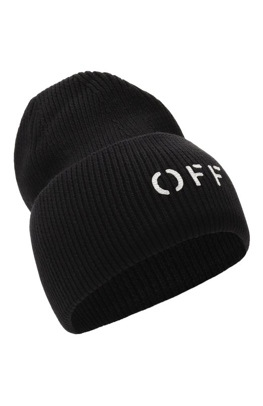 Где купить Шапка из хлопка и шерсти Off-White Off-White