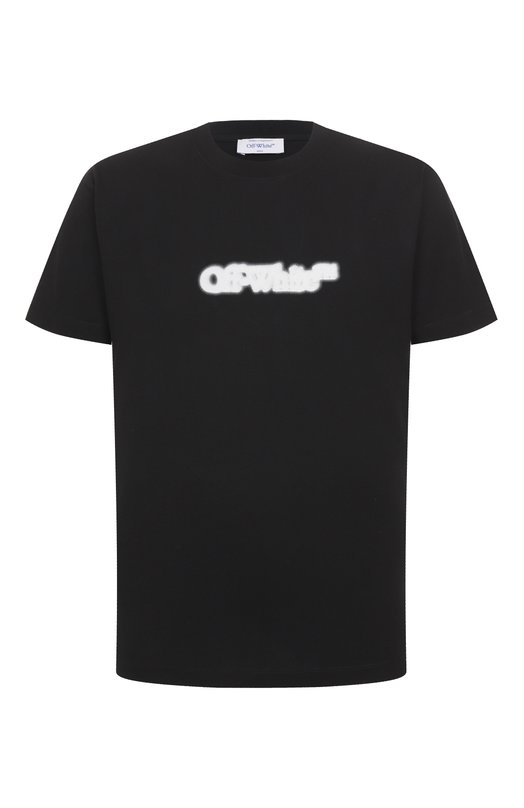 Где купить Хлопковая футболка Off-White Off-White