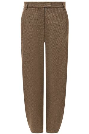 Брюки из шерсти и кашемира Giorgio Armani