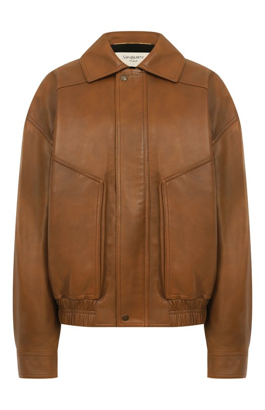 Где купить Кожаная куртка Saint Laurent Saint Laurent 