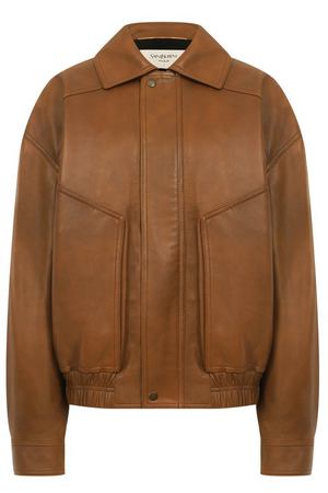 Кожаная куртка Saint Laurent