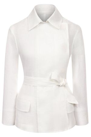 Льняной жакет Emporio Armani