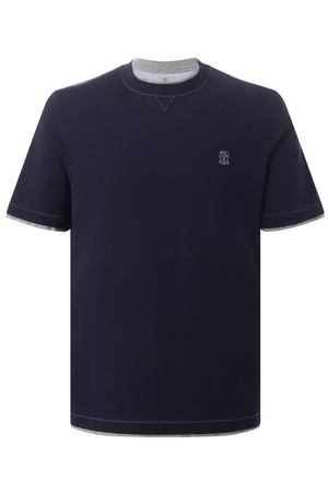 Хлопковая футболка Brunello Cucinelli