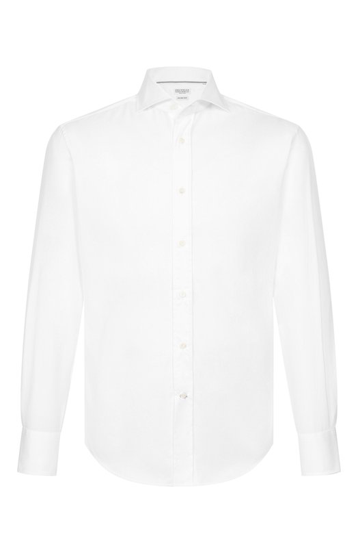 Где купить Хлопковая сорочка Brunello Cucinelli Brunello Cucinelli 