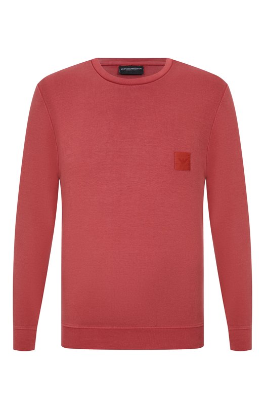Где купить Хлопковый свитшот Emporio Armani Emporio Armani 