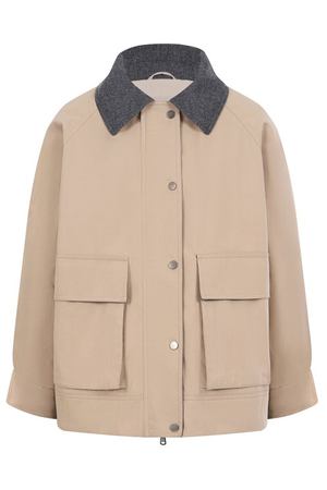 Хлопковая куртка Brunello Cucinelli