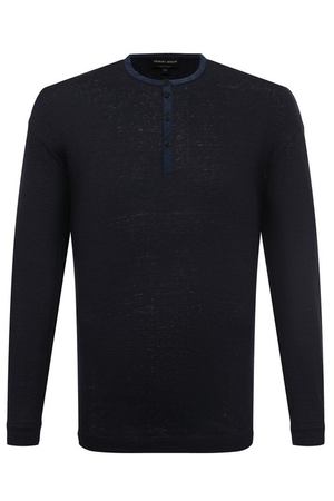 Льняной лонгслив-хенли Giorgio Armani