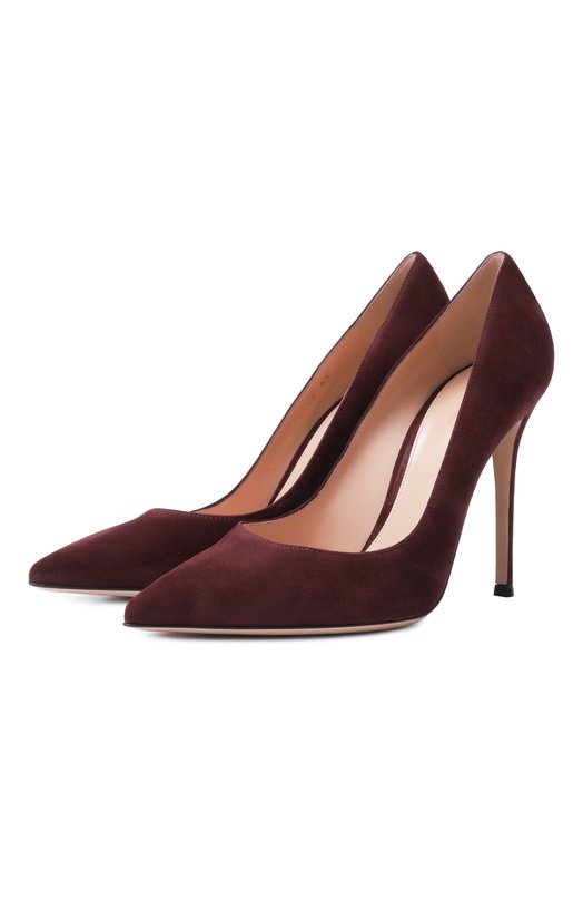 Где купить Замшевые туфли Gianvito 105 Gianvito Rossi Gianvito Rossi