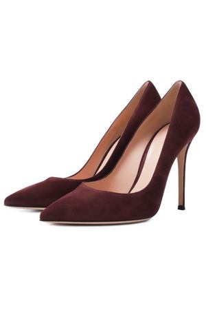 Замшевые туфли Gianvito 105 Gianvito Rossi