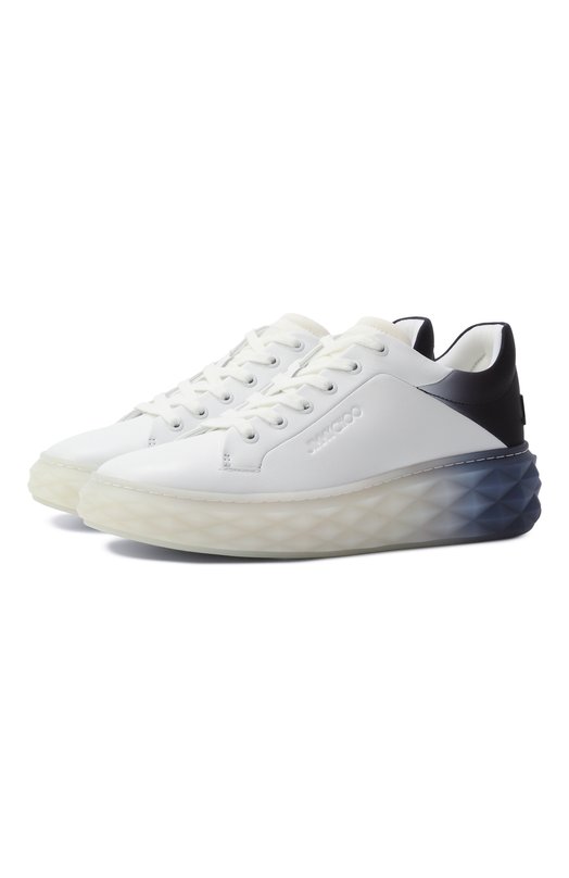Где купить Кожаные кеды Diamond Maxi F II Jimmy Choo Jimmy Choo