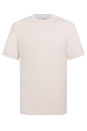 Хлопковая футболка Brunello Cucinelli