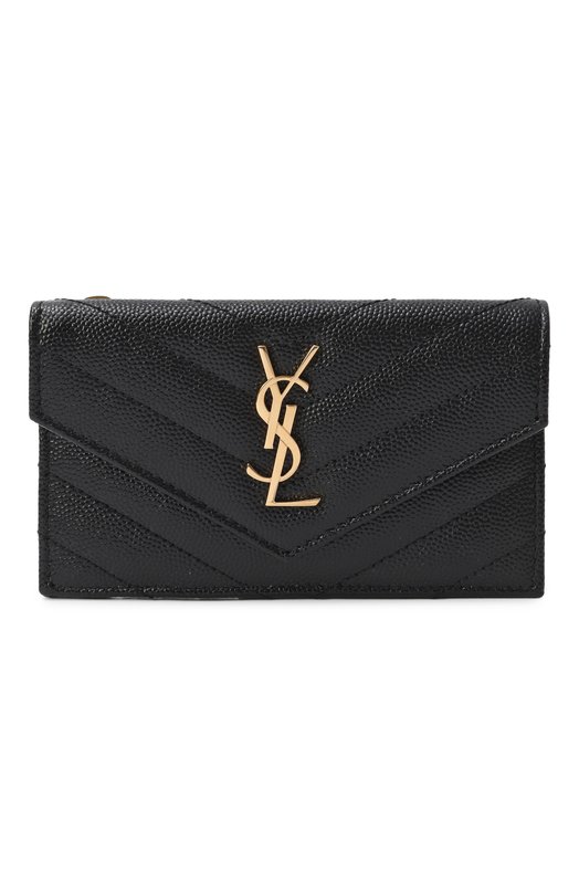 Где купить Кожаный футляр для кредитных карт Saint Laurent Saint Laurent 