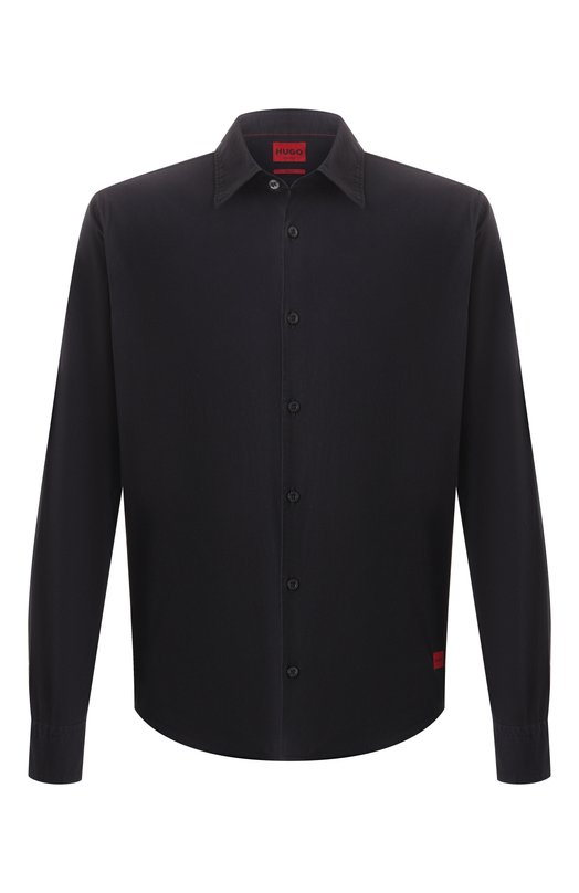 Где купить Хлопковая рубашка HUGO Hugo Hugo Boss 
