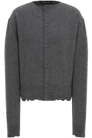 Кардиган из кашемира и шерсти Balenciaga
