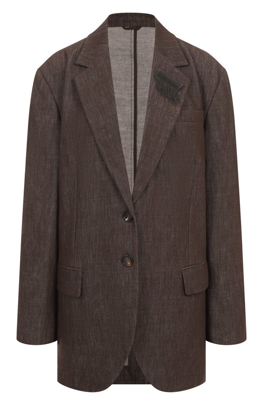 Где купить Хлопковый жакет Brunello Cucinelli Brunello Cucinelli 