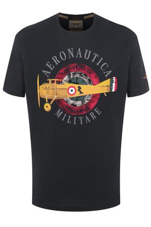 Хлопковая футболка Aeronautica Militare
