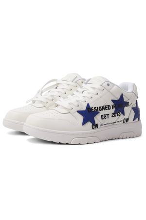Комбинированные кеды Out Of Office Off-White