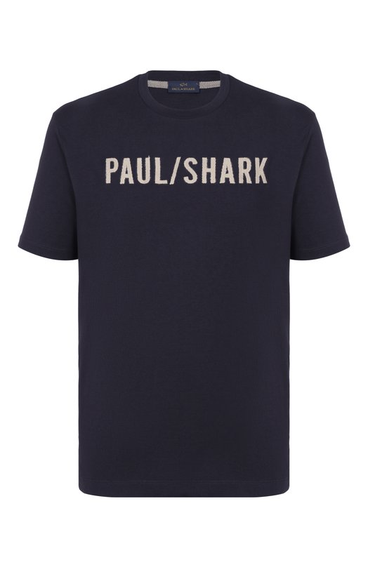 Где купить Хлопковая футболка Paul&Shark Paul&Shark 