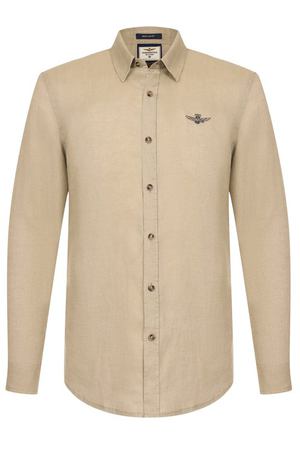 Льняная рубашка Aeronautica Militare