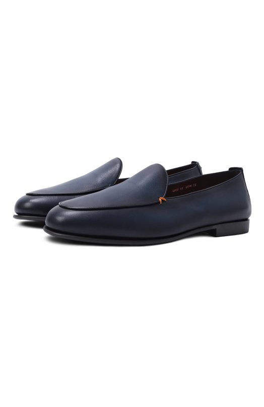 Где купить Кожаные лоферы Vibe Santoni Santoni