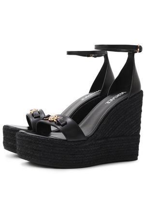 Кожаные босоножки Medusa '95 Versace