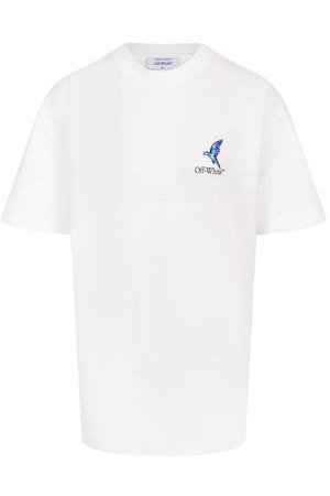 Хлопковая футболка Off-White