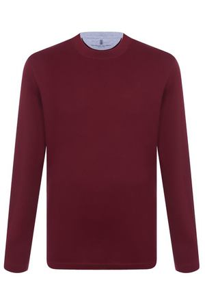 Хлопковый лонгслив Brunello Cucinelli