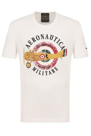 Хлопковая футболка Aeronautica Militare