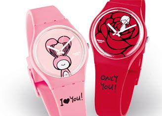  Часы с любовью от Swatch