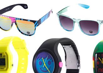  Солнцезащитные очки и наручные часы Neff