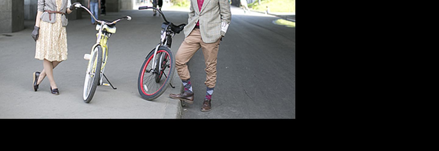 Tweed Ride Moscow: люди, велосипеды и твид