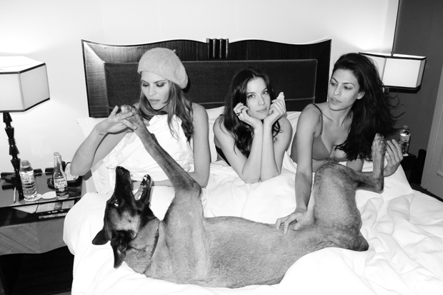 Eva, Frankie, Liv and Hugo by Terry Richardson