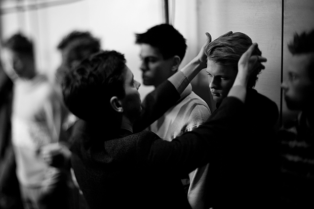 Leonid Alexeev. MB Fashion Week Russia. Backstage