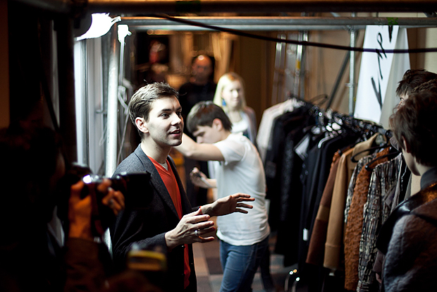 Leonid Alexeev. MB Fashion Week Russia. Backstage