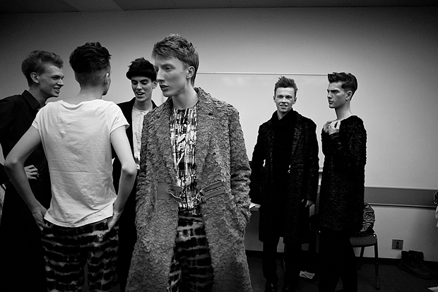 Leonid Alexeev. MB Fashion Week Russia. Backstage