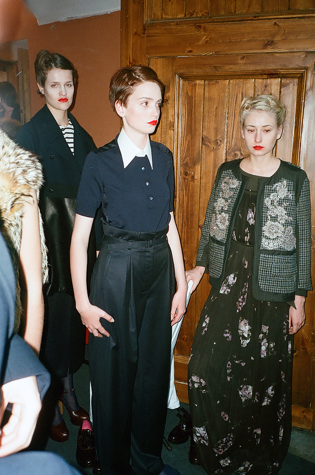 Backstage. Показ Antonio Marras. Elle Fashion Days 2011