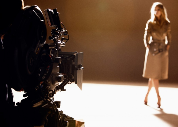 Burberry Body. Behind the scenes