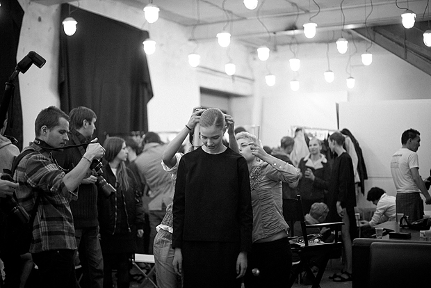 Nina Donis ss 2012. Backstage
