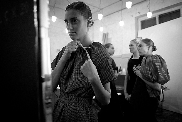 Nina Donis ss 2012. Backstage